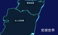 echarts开封市鼓楼区geoJson地图3d地图自定义图标实例