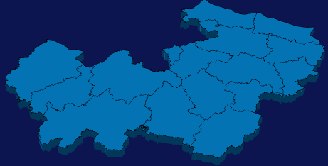 echarts开封市祥符区geoJson地图3d地图实例旋转动画