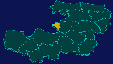 threejs开封市祥符区geoJson地图3d地图指定区域闪烁