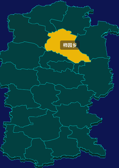 threejs开封市杞县geoJson地图3d地图鼠标移入显示标签并高亮