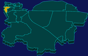 threejs郑州市管城回族区geoJson地图3d地图指定区域闪烁