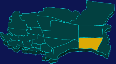 threejs郑州市金水区geoJson地图3d地图指定区域闪烁