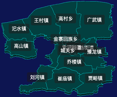 threejs郑州市荥阳市geoJson地图3d地图css2d标签