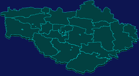 threejs郑州市新密市geoJson地图3d地图