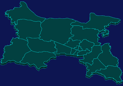 threejs商丘市梁园区geoJson地图3d地图