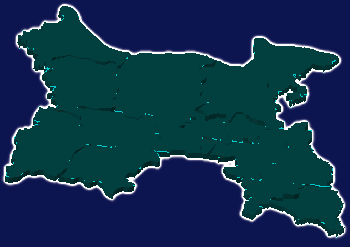 threejs商丘市梁园区geoJson地图3d地图添加描边效果