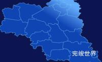 echarts商丘市睢阳区geoJson地图全局颜色渐变代码演示