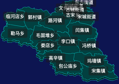 threejs商丘市睢阳区geoJson地图3d地图css2d标签