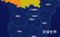 echarts商丘市宁陵县geoJson地图点击弹出自定义弹窗代码演示