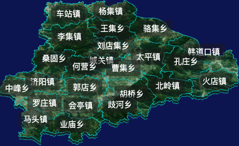 threejs商丘市夏邑县geoJson地图3d地图自定义贴图加CSS2D标签