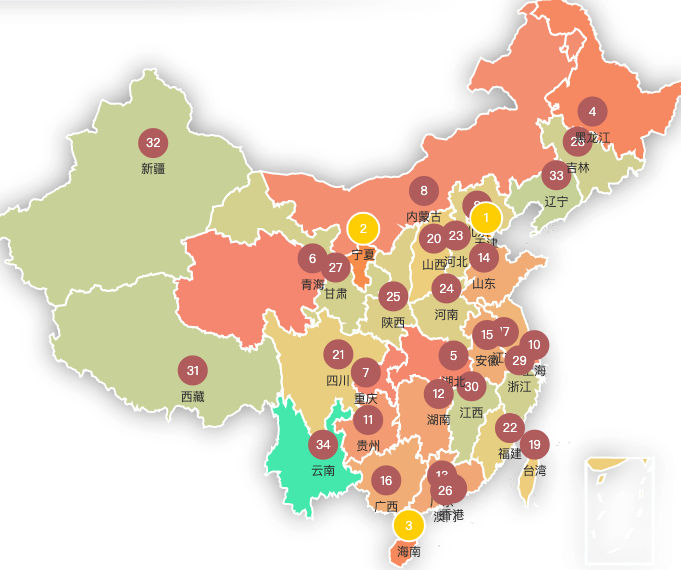 中国地图