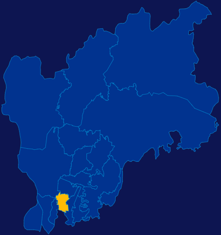 echarts广州市白云区geoJson地图指定区域高亮