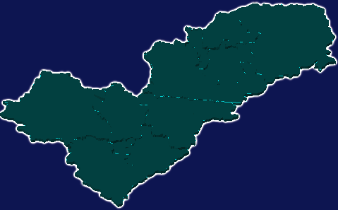 threejs广州市从化区geoJson地图3d地图添加描边效果