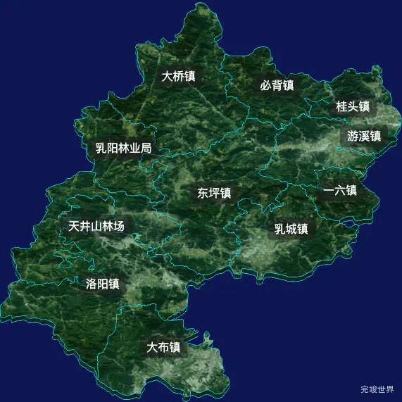 threejs韶关市乳源瑶族自治县geoJson地图3d地图自定义贴图加CSS2D标签