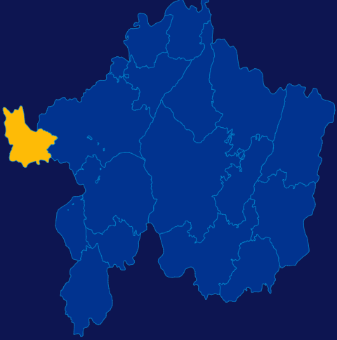 echarts韶关市乐昌市geoJson地图区域闪烁