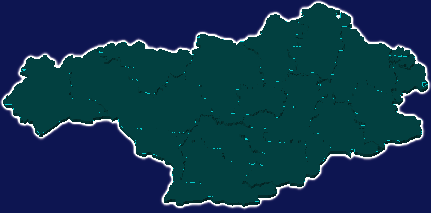threejs韶关市南雄市geoJson地图3d地图添加描边效果