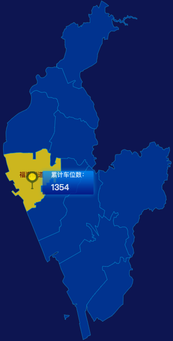echarts深圳市宝安区geoJson地图点击地图插小旗