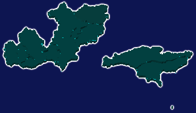 threejs深圳市龙岗区geoJson地图3d地图添加描边效果