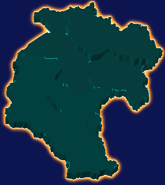 threejs深圳市龙华区geoJson地图3d地图添加描边效果