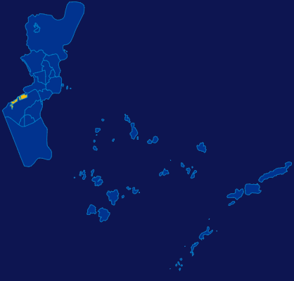 echarts珠海市香洲区geoJson地图指定区域高亮