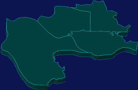 threejs佛山市禅城区geoJson地图3d地图