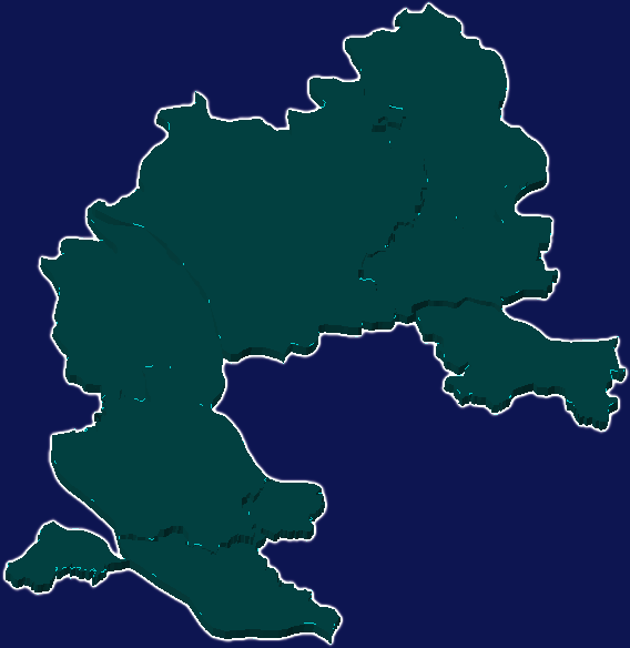 threejs佛山市南海区geoJson地图3d地图添加描边效果