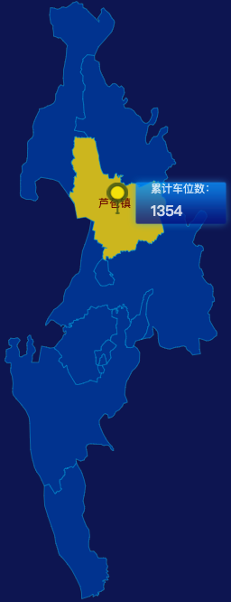 echarts佛山市三水区geoJson地图点击地图插小旗