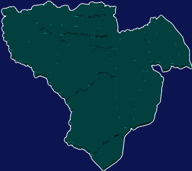 threejs江门市新会区geoJson地图3d地图添加描边效果