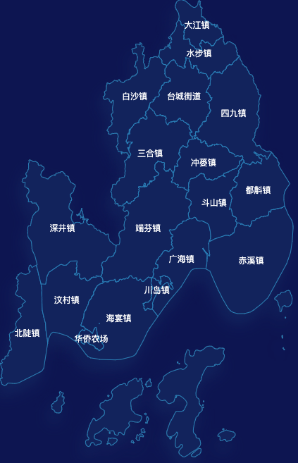 echarts江门市台山市geoJson地图点击弹出自定义弹窗