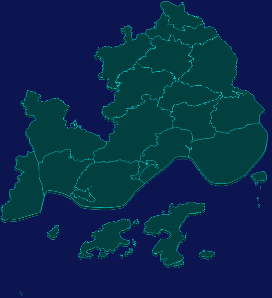 threejs江门市台山市geoJson地图3d地图