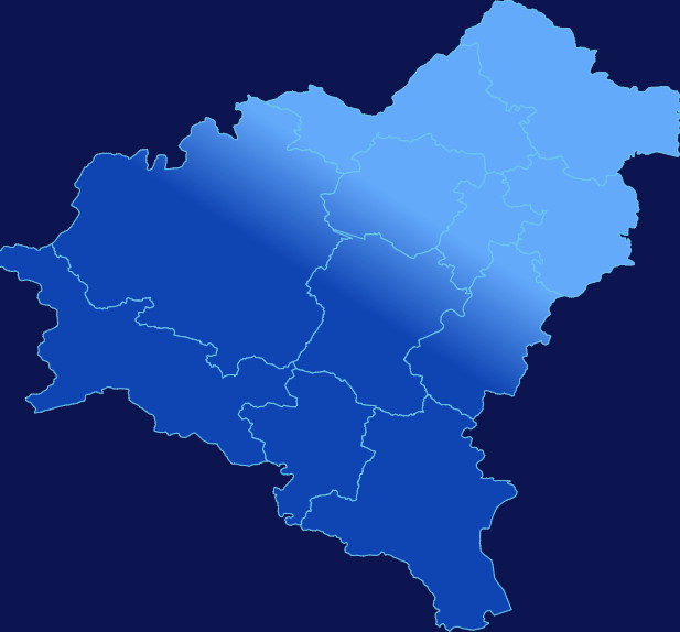 echarts江门市恩平市geoJson地图全局颜色渐变