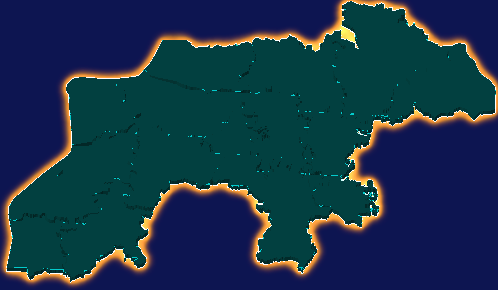 threejs湛江市遂溪县geoJson地图3d地图添加金色效果