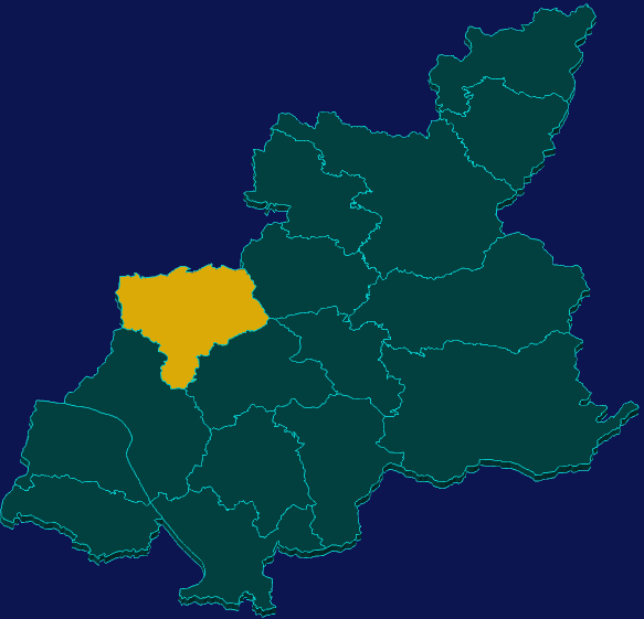 threejs肇庆市封开县geoJson地图3d地图指定区域闪烁