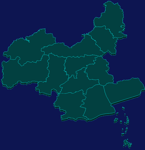 threejs惠州市惠阳区geoJson地图3d地图