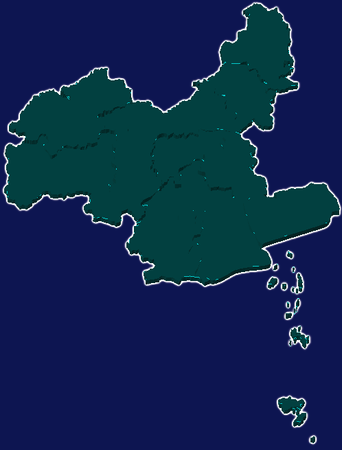 threejs惠州市惠阳区geoJson地图3d地图添加描边效果