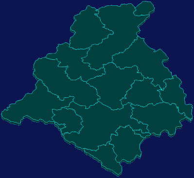 threejs梅州市大埔县geoJson地图3d地图