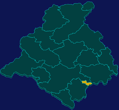 threejs梅州市大埔县geoJson地图3d地图指定区域闪烁