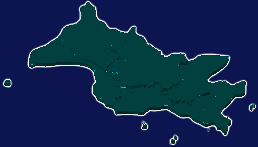 threejs汕尾市城区geoJson地图3d地图添加描边效果