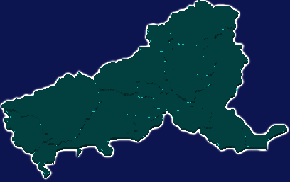 threejs汕尾市海丰县geoJson地图3d地图添加描边效果