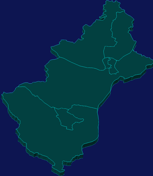 threejs河源市源城区geoJson地图3d地图