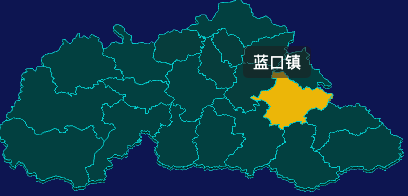 threejs河源市东源县geoJson地图3d地图鼠标移入显示标签并高亮