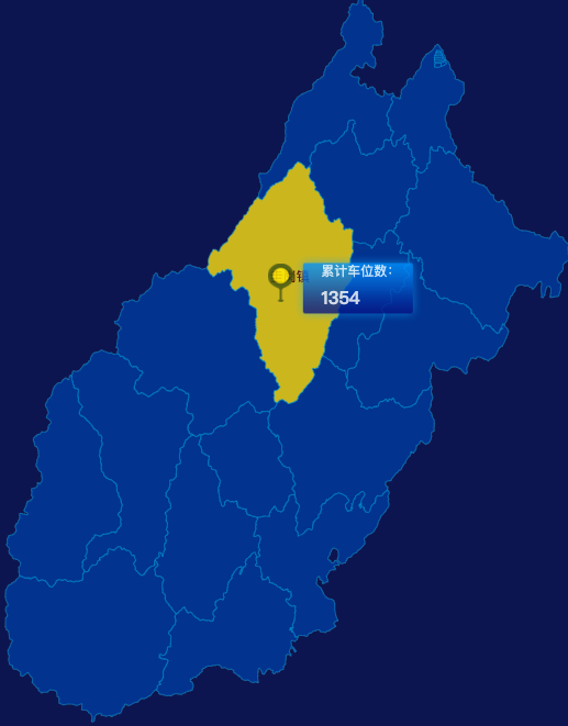 echarts阳江市阳春市geoJson地图点击地图插小旗
