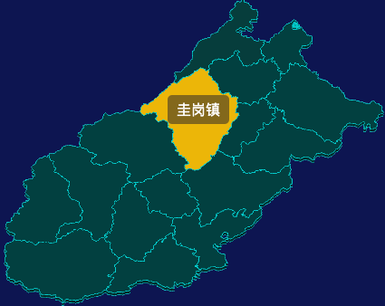 threejs阳江市阳春市geoJson地图3d地图鼠标移入显示标签并高亮