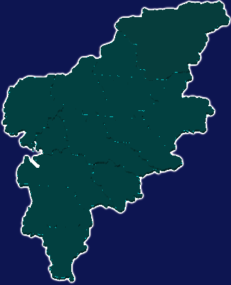 threejs清远市阳山县geoJson地图3d地图添加描边效果