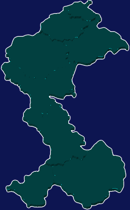 threejs清远市连山壮族瑶族自治县geoJson地图3d地图添加描边效果
