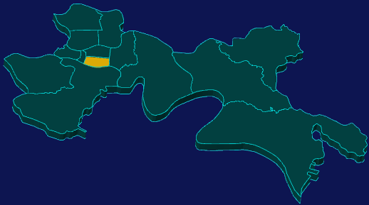 threejs揭阳市榕城区geoJson地图3d地图指定区域闪烁