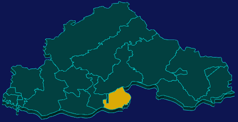threejs揭阳市揭东区geoJson地图3d地图指定区域闪烁