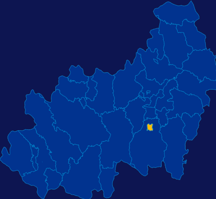 echarts揭阳市普宁市geoJson地图区域闪烁