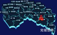 echarts东莞市geoJson地图3d地图自定义图标实例代码