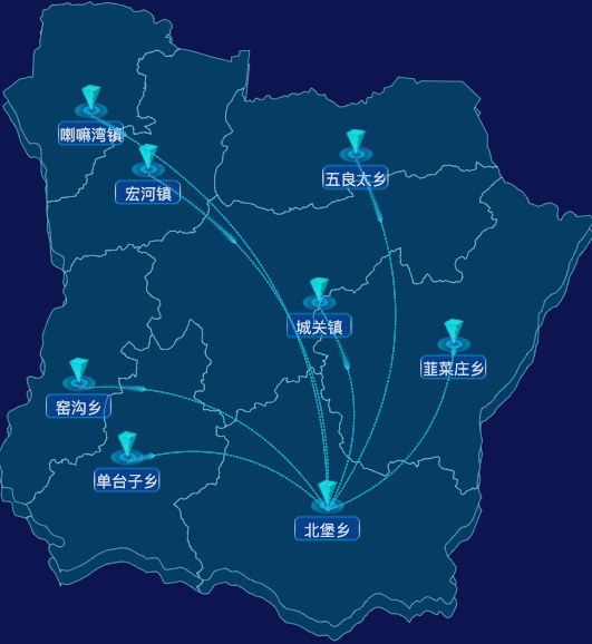 清水河县geoJson地图渲染实例
